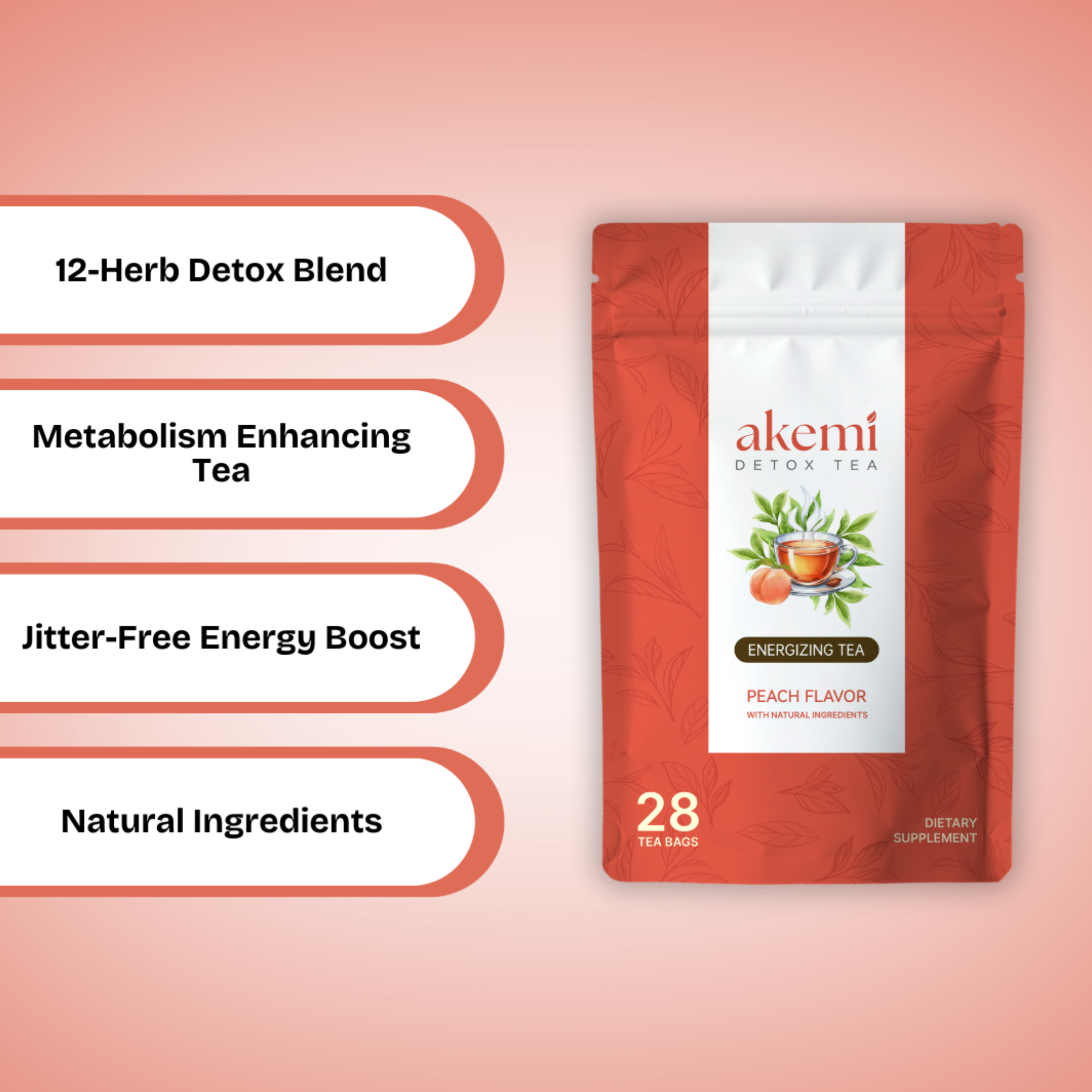 how does Akemi Detox Tea work